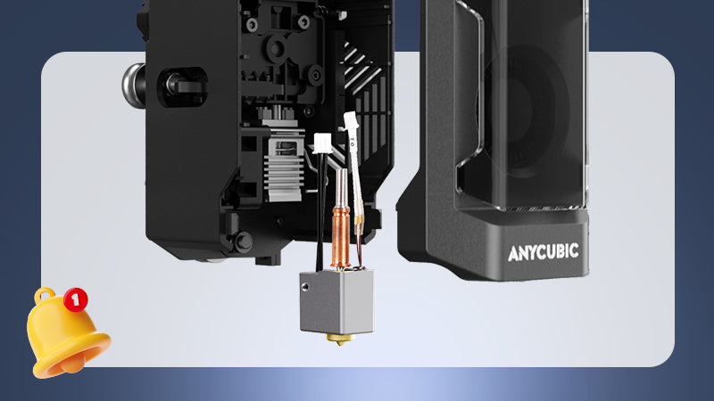 Annuncio riguardante la sostituzione gratuita dell'ugello a rilascio rapido per Anycubic Kobra 3