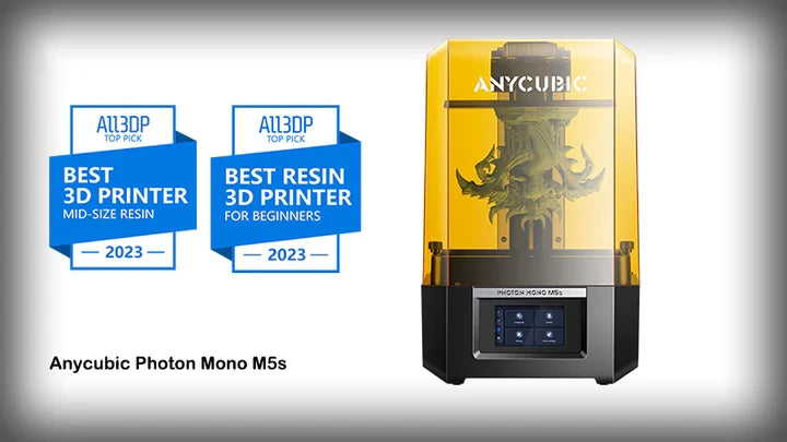 Le Scelte Migliori del 2023 da ALL3DP: Anycubic Photon Mono M5s, Photon M3 Max e Kobra Max