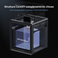 Stampante 3D Anycubic Kobra S1 Combo, 4 straordinari colori multicolore, asciugatura intelligente durante la stampa, fotocamera integrata, velocità elevata di 600 mm/s e estrusore anti-intasamento con hotend a 320℃