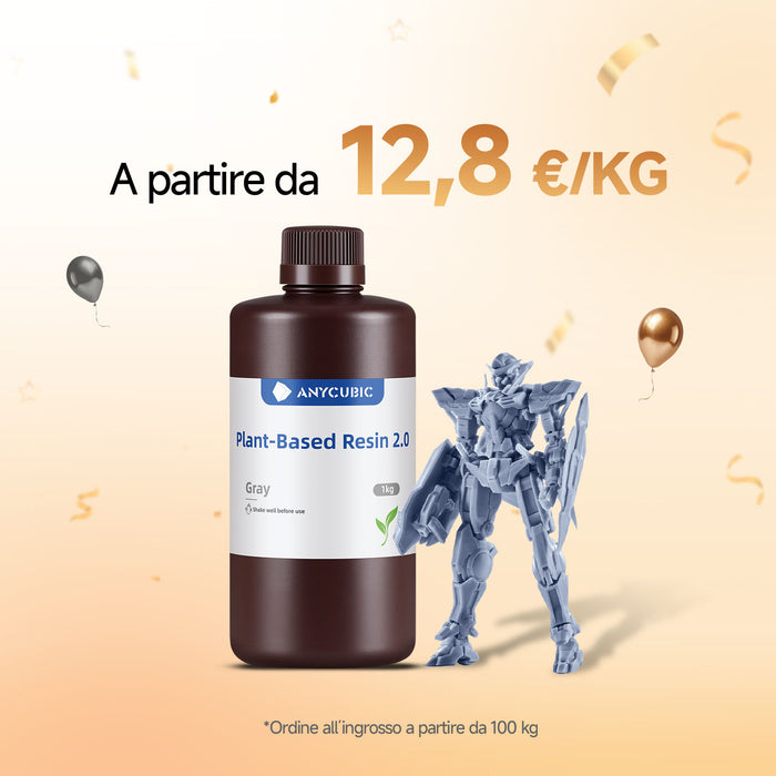 Resina UV a Base Vegetale 2.0 10-100kg Offerte