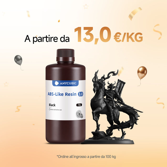 Resina ABS-Like 3.0 10-100kg Offerte