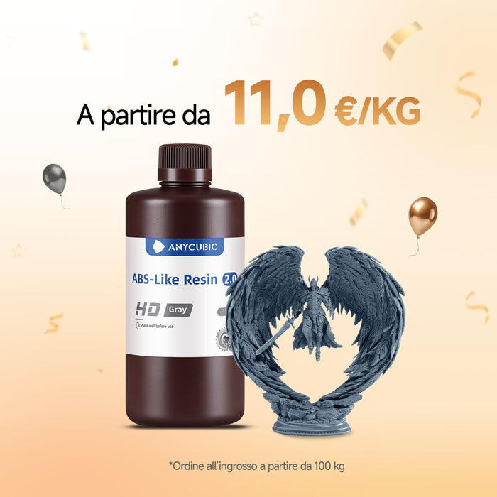 Resina ABS-Like 2.0 10-100kg Offerte