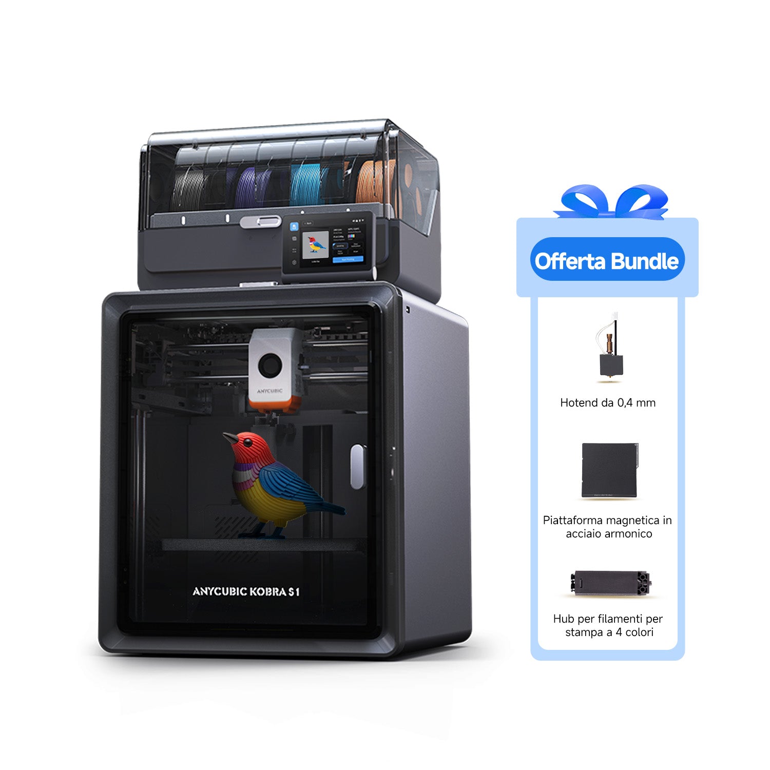Kobra S1 Combo Tutto-in-Uno Bundle 4 Colori
