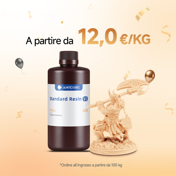 Resina Standard V2 10-100kg Offerte